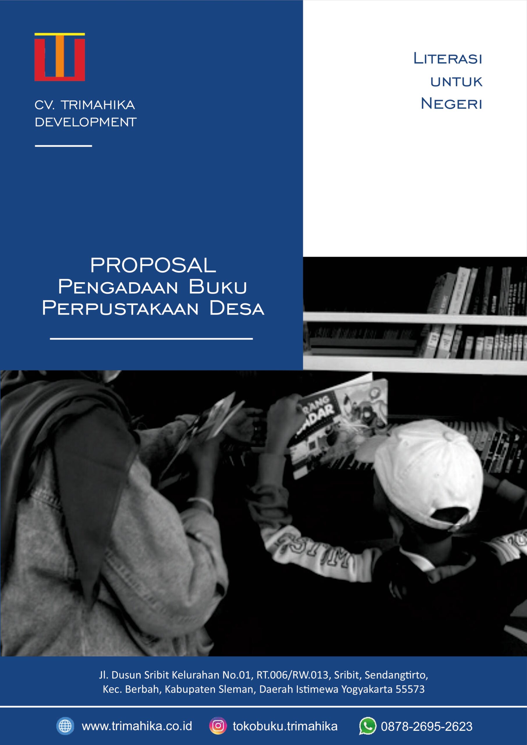 Proposal Pengadaan Buku Perpustakaan Desa